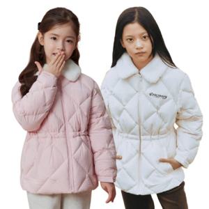 디스커버리키즈 [택가 209,000원] 여아 멜로즈 튜브다운 경량미드패딩 DKDJ83046