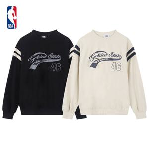 NBA 남녀공용 GSW 스포티 캐쥬얼 간절기 맨투맨 N253TS021P