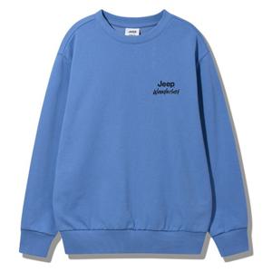 [지프]남여공용  원더러스트 루즈핏 맨투맨 (JQ3TSU893SB)