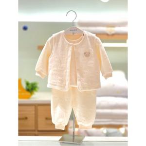 압소바 HK 튜핑 코튼모달 조끼 상하복세트 (25FW겨울신상품) (KA2721284)