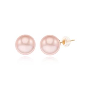 [티르리르]14K 핑크 쉘펄 귀걸이(10mm) TESK4G22062M-10