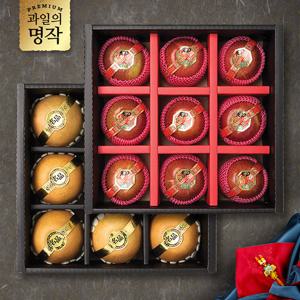 [9/15(월)순차출고/지정일배송][과일의명작] 행복 혼합선물세트 사과 9과 + 배9과 [7.5kg내외]