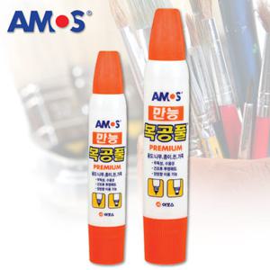 아모스 목공풀 36ml/아모스만능목공풀/접착제/본드/양면목공풀/