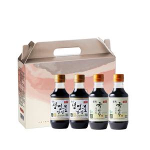 [신앙촌] 양조간장 선물세트 진 4-2호