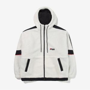 [FILA] 소매 우븐패치 보아 자켓 (FS2PLE4104X_OWH)