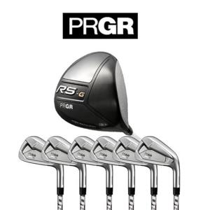 PRGR RS-G 고반발 남성드라이버 10.5도R + 02 6아이언세트 디아