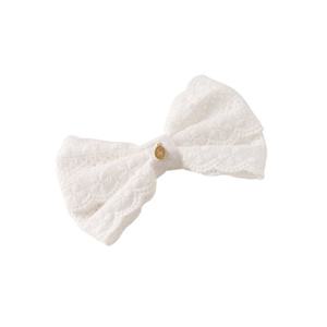 [밍크뮤HP]25년S S(IV)레이스리본헤어핀 (35114-872-01)