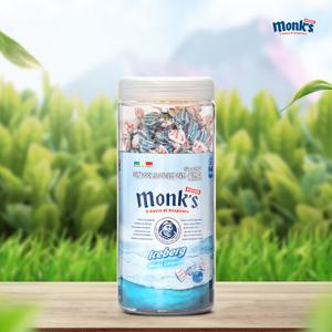 몽스 아이스버그 캔디 230g 허브 목캔디