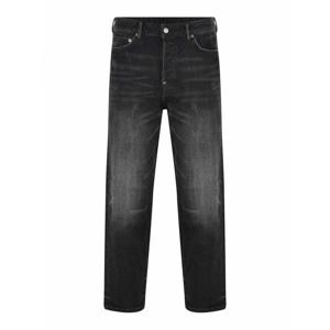 [EVISU] 라프리마 남성 부츠컷 진 블랙 인 Dark 데님 코튼 블렌드 JE8008BLACK /8