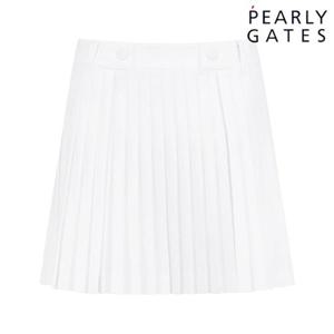 파리게이츠 (521E2PC504WH) 여성 사이드 패널 플리츠 큐롯 스커트