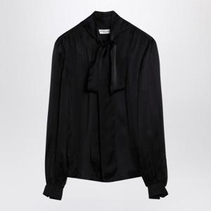 생로랑 반팔 티셔츠 769138Y3I13 1000 BLACK