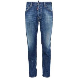 디스퀘어드2 스트레이트 팬츠 S74LB1571S30872 470 Denim