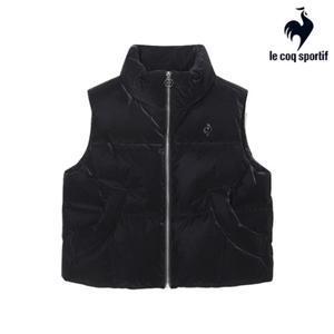 [르꼬끄][30% OFF] 여성 뤼미에르 크롭 다운 조끼 QP422ODVN1_BLK