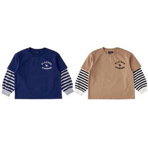 [블루독]NY-CA BRO S레이어드티셔츠 25A25-330-01,02