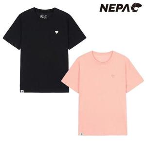 네파 7L45379 여성 그린마인드 로고 반팔 티셔츠