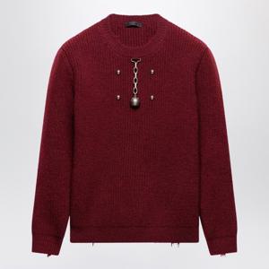 프라다 아마란스 울 크루넥 스웨터 UMF129OOO17QG F0399