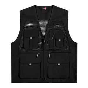 [랜더스]랜더스고급 왕망사 조끼(LD450) 블랙