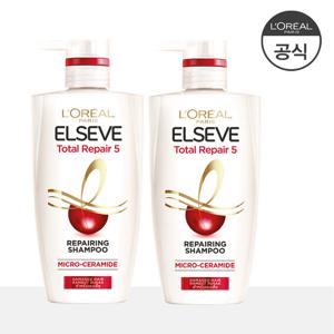 [로레알] [2개] 토탈리페어5 샴푸 410ml
