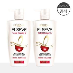 [로레알] [2개] 토탈리페어5 컨디셔너 410ml