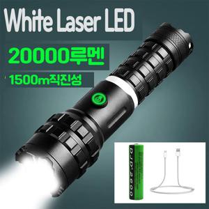 20000루멘 야외 줌 충전식 LED 랜턴 손전등 후레쉬
