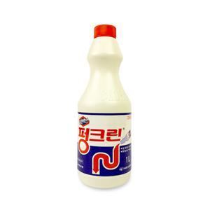 유한락스 펑크린 1L 배수관막힘 용해제 욕실 배수관 청소