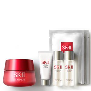 [9한정] SK-II sk2 에스케이투 스킨파워 어드밴스드 크림 80g 세트