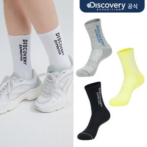 [디스커버리] 더블로고 솔리드 하이삭스 6종 택1 DXSO7044N-SET