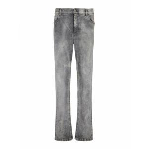 [BALMAIN] 라프리마 남성 부츠컷 스트레이트 코튼 미드라이즈 진 DH1MI043DE739FK Grey /8