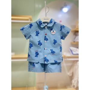 압소바HM (여름상하) 티앙 데님셔츠상하복 (25여름신상품) (A2321203)