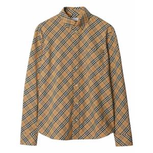 [BURBERRY] 라프리마 남성 셔츠 8104072 X 샌드 IP 체크 /10