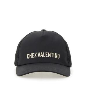 발렌티노 가라바니 남성 블랙 CHEZ VALENTINE 볼캡 6Y2HDA41ALZ_RES