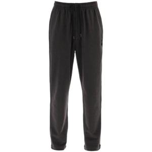 Isabel Marant Mailesco 로고 플록 드로스트링 트랙 팬츠 PA0096HAB1M18H 02FK TP944701915