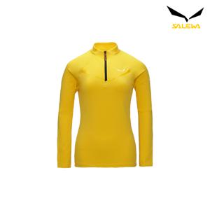 [살레와]살레와 여성 아그너 2/3 집업 긴팔 티셔츠 O2LT402YELW