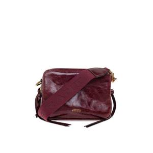 Isabel Marant Wardy 로고 프린트 지퍼 숄더백 BF0041FAA1C13M GRAPEFRUIT TP945101390
