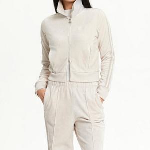 뉴발란스져지 KQJ NBMDE4W162-64 WOMEN 벨루아 골지 트랙 집업