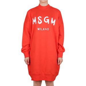 [MSGM] 브러시드 로고 원피스 (3141MDA511 217799 10)