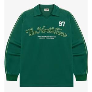 노스페이스 화이트라벨 TNF 크루 칼라 긴팔 티 NT7TR04K L M