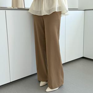 걸스데일리 /  Muse12  실루엣 커브 밴딩 슬랙스