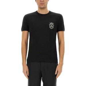 돌체앤가바나 반팔 티셔츠 G8PV1Z G7O4CN0000 Black