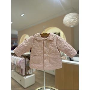 M밍크뮤D 25FW (PK)체리플라워퀼팅자켓 패딩점퍼 (35C1511305)