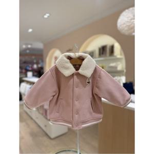 M밍크뮤D 25FW (PK)베베울혼방바시티자켓 간절기 점퍼 (35C1512001)