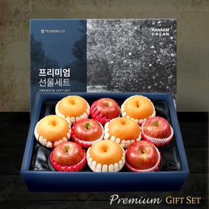 [농협] 한아름드린 프리미엄 사과/배 혼합세트 6kg(사과5과,배5과)