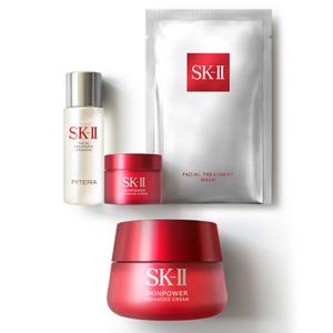 [9BP] SK-II 스킨파워 어드밴스드 크림 80g 세트
