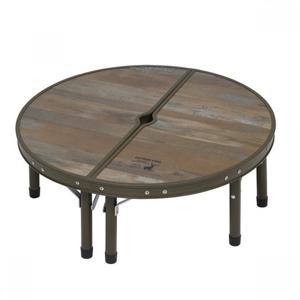 캡틴스태그 UC-0597 야외용 테이블 스탠드 지름 60cm 높이 2단 조절 수납가방 비스트로