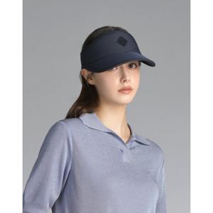 닥스 골프 여성 25SS PREMIUM 네이비 리본 썬바이저 DNHE5E201N3