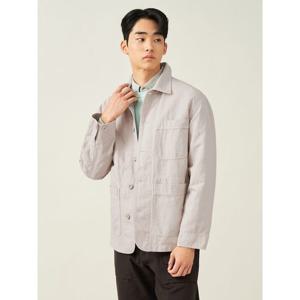 [빈폴멘] 가먼트다잉 워크 재킷  베이지 (BC5211C13A)