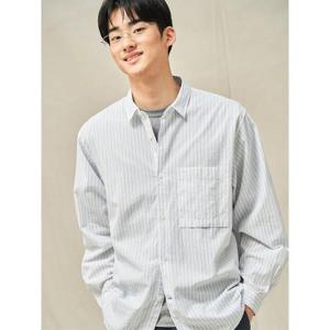 [빈폴멘] 시어서커 핀 스트라이프 셔츠  화이트 (BC5364C201)