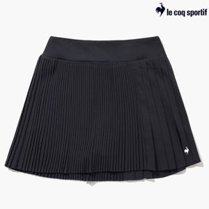 [르꼬끄] 여성 플리츠 스커트 QQ122TSK31_BLK