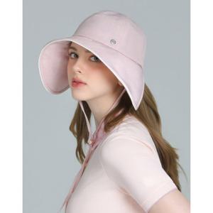 닥스 골프 여성 25SS PREMIUM 핑크 린넨 보닛햇 DNHE5E302P1