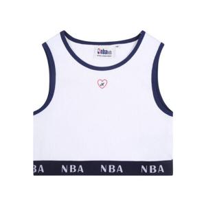 [NBA KIDS]NBA 여아 로고 밴딩 크롭탑 K242TS690P_JJ